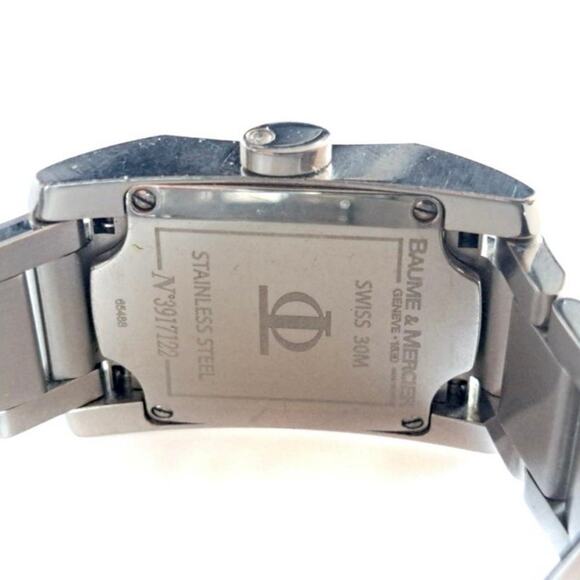 Baume & Mercier Hampton Stainless Watch Pink Dial - Picture 2 of 9